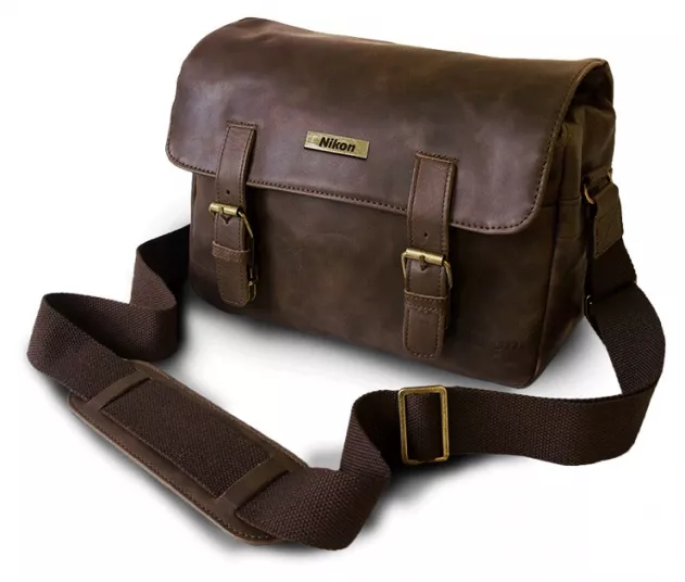 Nikon CS-P14 Kameratasche (echt Leder, braun)